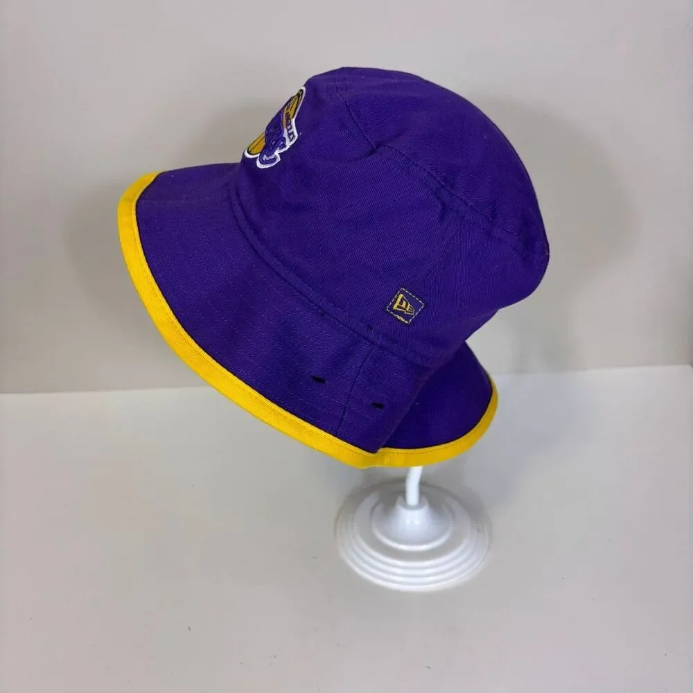 New Era Youth‎ LA Lakers Basketball Purple Bucket Hat